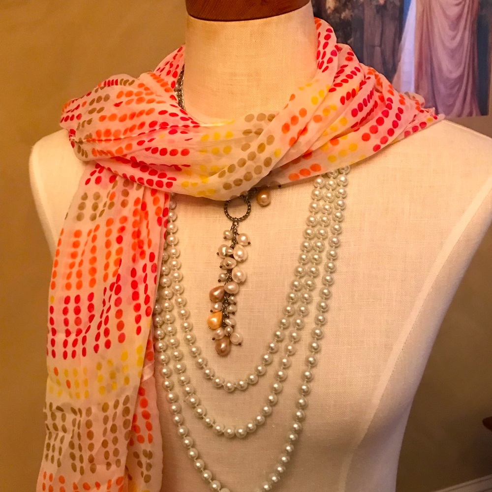 Beautiful Pointe Pastel Eternity Scarf